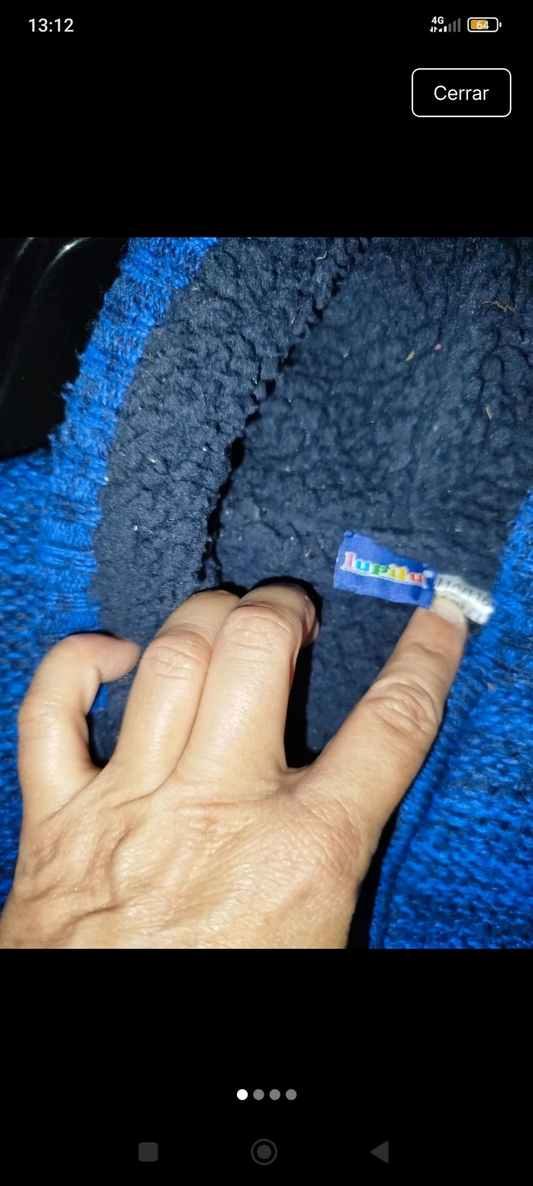 Casaco de malha grosso e de lã 110-116cm – photo 4